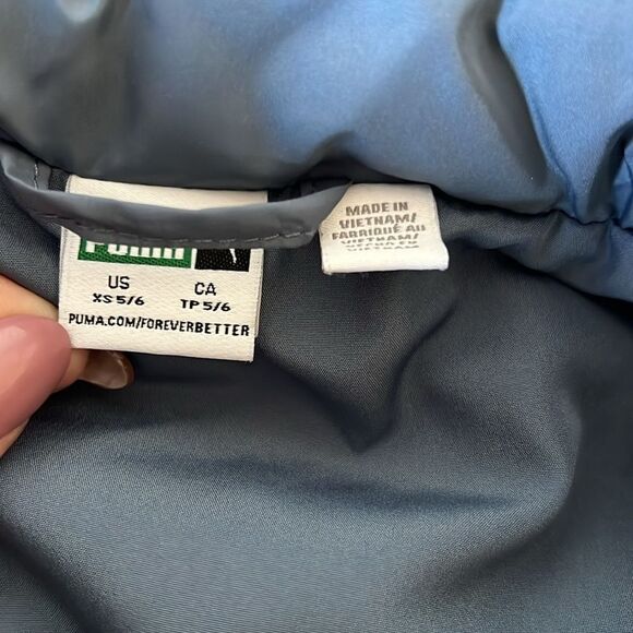 Kids Puma Blue Vest - Picture 6 of 7